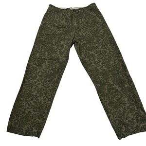Levis XX Chino Straight Leg Pants Mens 32x27 Green Leaf Camo Gorpcore Streetwear